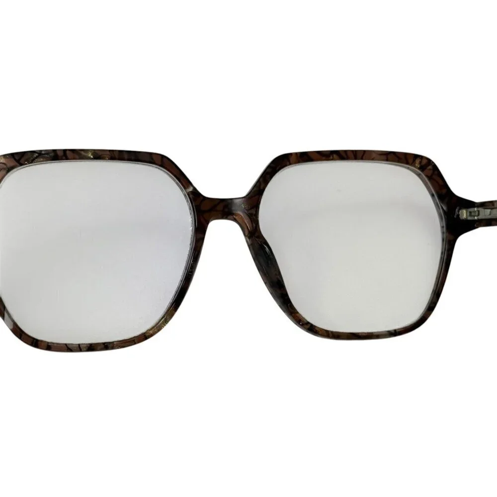 Elton John Eyewear Carnaby Brown Tortoise Unisex Frames Square